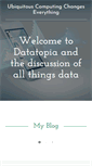 Mobile Screenshot of datatopia.net